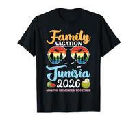 Tunisie 2026 Vacances en Famille Faisant des Souvenirs Ensemble T-Shirt