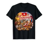 Tunisie Afrique du Nord, côte méditerranéenne, Algérie, Libye T-Shirt