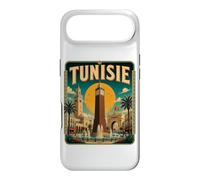 Tunisie Vintage Tunis Rétro Cadeau Tour de l'horloge Coque pour iPhone Air