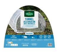 Tunnel Accordéon Anti-Nuisibles - 65 cm x 45 cm x 400 cm