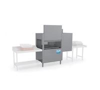 Tunnel avec Sortie à Droite Série Niagara 4111 - Panier 500 x 500 mm - Elettrobar - - Acier inoxydable70 1150x770x1615mm