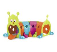 Tunnel d'activité FEBER Febergus Aire de jeux 4 sections chenille anti-UV Mixte 2 modules porte Vert