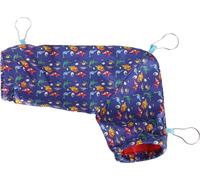 Tunnel d'angle pour hamsters Grand espace pliable souple et respirant Cochon d'Inde - Cachette pour petits animaux domestiques Monde des dinosaures