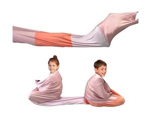 Tunnel de compression sensorielle pour enfants jouant avec l'autisme TDAH SPD - Certification CPC Tunnel de résistance à la rampe de 3 m Parfait pour les tout-petits - Idéal pour l'école à la maison