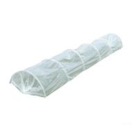 Tunnel de culture agricole en micromaille avec couvercle en plastique pour plantation de légumes et protection du jardin contre le gel et les intempéries (canal PE) 3 m