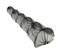 Tunnel de culture de 3 mètres pour un soin efficace des plantes et une protection contre les éléments extérieurs (filet noir)