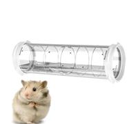 Tunnel de hamster transparent - Tube de tuyau d'aire de jeux transparent | jeu d'habitat pour petits animaux interactifs multi-section pour cages | PET Tunnel Tube - Espace d'activité d