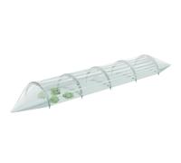 Tunnel de jardin bas en aluminium pour la culture des plantes, 240 cm