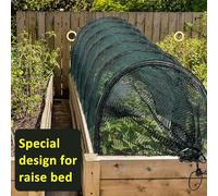Tunnel de Jardin en Maille, Tunnel de Plantation agricole, 300 x 45 x 45 cm, Résistant au Gel, Protection Contre Les intempéries pour Jardin Potager Protection Contre Le Gel Serre