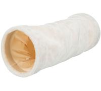 Trixie 42981 Tunnel de Jeu en Peluche Beige 22 cm/60 cm