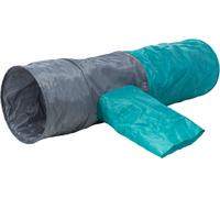 Tunnel de jeu ø 30 × 115 cm gris foncé/pétrole