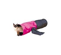 Trixie 4302 Tunnel de jeu en nylon ø 30 cm/115 cm - Coloris aléatoire