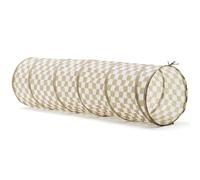 Tunnel de jeu à carreaux Khaki