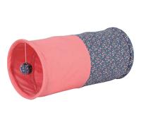 Tunnel de jeu à fleur pour chats Zolux Ethicat Rose TU