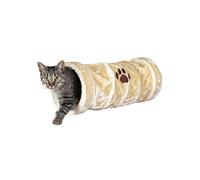 Trixie 42981 Tunnel de Jeu en Peluche Beige 22 cm/60 cm