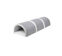 Tunnel de jeu souple 3 éléments gris blanc blanc Gris G