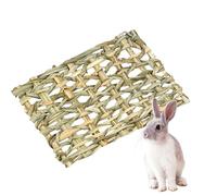Tunnel de l' de Lapin - Jouet de Refuge tissé à la Main pour Petits Animaux de Compagnie, litière de Paille Naturelle pour Lapins, cobayes, Chinchillas, furets - Jeu interactif et Accessoire à mâ