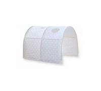 Tunnel de lit enfant coloris gris motif Etoiles