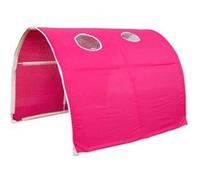 Tunnel de lit enfant coloris Rouge Fuchsia Rouge G