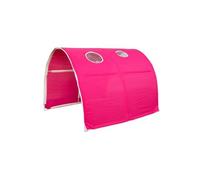 Tunnel de lit enfant en plastique, coloris fushia - Dim : 90 x 70 x 100 cm -PEGANE-