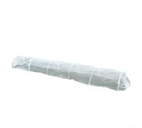 Tunnel de plantation agricole en polyéthylène de 3 mètres avec protection contre le gel et barrière anti-insectes avec ventilation réglable pour cultures de jardin (canal de soie blanche)