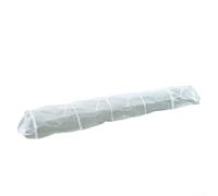Tunnel de plantation en micromaille pour protéger les jeunes plantes et herbes aromatiques Blanc 3 m