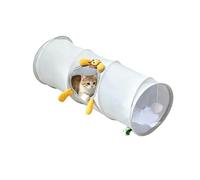 Tunnel De Pour Chat Tube Animal Léger Avec Trou D'Observation | Tunnels Tubes D'Intérieur Pour Chats Adapté À L'Intérieur, L'Extérieur, Maison, Salon, Chambre, Dortoir, Balcon, Pelouse