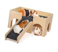 Tunnel de refroidissement pour hamster - En aluminium - Jouet caché à suspendre - Maison naine syri en bois chinchilla