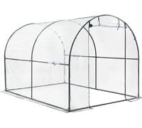 Tunnel de serre Grünwald 200x300x190cm Serre pour culture maraîchère PVC transparent