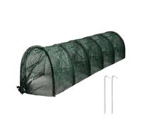 Tunnel de serre, lit de jardin, couverture d'ombrage pour , ancrages au sol, tissu respirant, 300 x 45 x 45 cm, pour jardin, balcon, terrasse