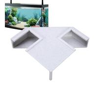 Tunnel d'élevage pour aquarium, 19 x 4 cm, abri élégant pour crevettes, décoration de caverne de réservoir, cachette de poisson pour terrarium aquatique et cachettes