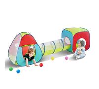 Tunnel d'escalade - VEVOR - 680x680x730mm Tente tunnel de jeu pour enfants cadeau pour tout-petits garçons filles,multicolore