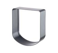 Ferplast Extension pour Porte pour Petits Chiens et Chats chatière basculante Swing 3 et 5 Extension, 16,3 x 5 x h 18,4 cm, Profondeur 5 cm, Gris