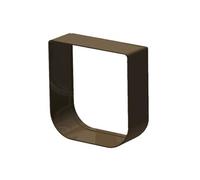 Ferplast Extension pour porte pour petits chiens et chats chatière basculante SWING 1 EXTENSION, 15,5 x 5 x h 16 cm, profondeur 5 cm, Marron