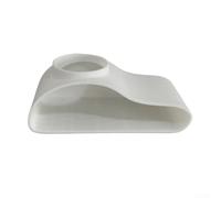 Tunnel d'observation des poissons, 2 tailles pour aquarium, cachette d'angle, décoration d'exploration naturelle pour aquarium de crevettes (grand blanc)