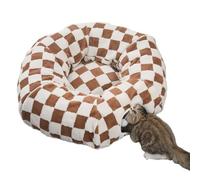 Tunnel en Forme de Donut pour Chat | Coussin Amovible pour Animal Domestique - Tunnel pour Chat - pour Animal Domestique Dormant Chiot Lapin intérieur Chambre Salon décoration d'intérieur