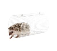 Tunnel Hérisson - Tube De Cage En Métal Respirant, Cachette Interactive Pour Petits Animaux, Passage De Jeu | Jouet Tube Chinchilla Pour Lapin D'Inde, Gerbille, Hamster, Furet, Hérisson, Enrichissemen