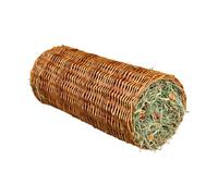 Tunnel in vimini con fieno per conigli e roditori Trixie