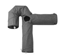 Tunnel Interactif Pliable Trou pour Chat Chiot Petits Animaux Chaton