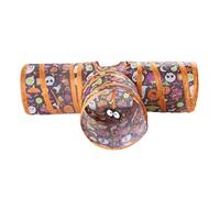 Tunnel | Lit De Tunnell CAAT | CAAT Tunnell Beed pour Chats Intérieurs | Halloween Kitten Toy Tunneel Hideouts | Cat Tunneel Bed Indoor Cats | Tent À Tube Amusant Pliable Refède des Animaux
