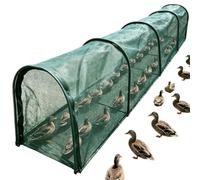 Tunnel Parcours Pour Poules Avec Enclos Long Portatif En Nylon À Filet