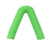 Tunnel Pliable pour Hamster, Respirant en Plastique Vert | Pliable et Peu Encombrant, Résistant aux Griffures et Morsures, pour Repos et Jeu, Tube Télescopique
