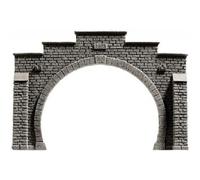 Tunnel-Portail H0 58052, 2 Voies, 21 X 14 CM Neuf