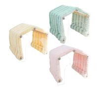 Tunnel Pour Animaux De Petite Taille Maison Douce En Peluche À Gain De | Habitat Pour Petits Animaux Avec Porte En Acrylique Pour Hérisson Chinchilla Hamster Mâcher Se Reposer Jouer À L'Inté
