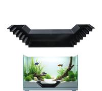Tunnel pour Aquarium de Poissons,Amovible Souterrain Décoratif | Abri pour Poissons d'Aquarium | Destiné À L'Habitat Des Bettas En Eau Douce, Souterrain, Pour La Reproduction En Eau Salée Et À L'Obser