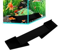 Tunnel pour Aquarium, Tunnel Souterrain pour Aquarium, Grand Habitat en Dôme avec Trou Courbé Triangulaire Et Terrasse Souterraine pour Écrevisses Loches Cichlidés Reptiles Terrarium