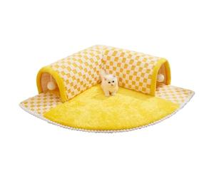 Tunnel pour Chat et Chien Espace de pour Animaux avec Cachette Détachable | Lit Coucou pour Chat Idéal pour les Chatons et les Lapins, pour le Sommeil, la , le Repos et les
