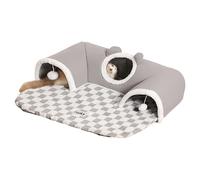 Tunnel Pour Chat Interactifs, Tapis De Couchage, Coussin, Enrichissement,