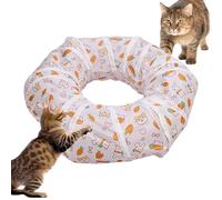 Tunnel pour Chat,Jouet Labyrinthe Interactif et Pliable - Tube De Jeu Flexible pour Chat,pour Et Animal De Compagnie pour Les Occasions De Halloween Noël Et Fête d'anniversaire