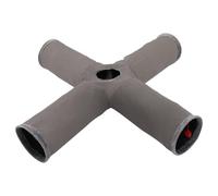 Tunnel pour chat, jouet labyrinthe pliable, conception interactive avec un matériau durable, structure pliable pour plus de détails, catégorie de jouets pour animaux de compagnie et fonction de jeu en